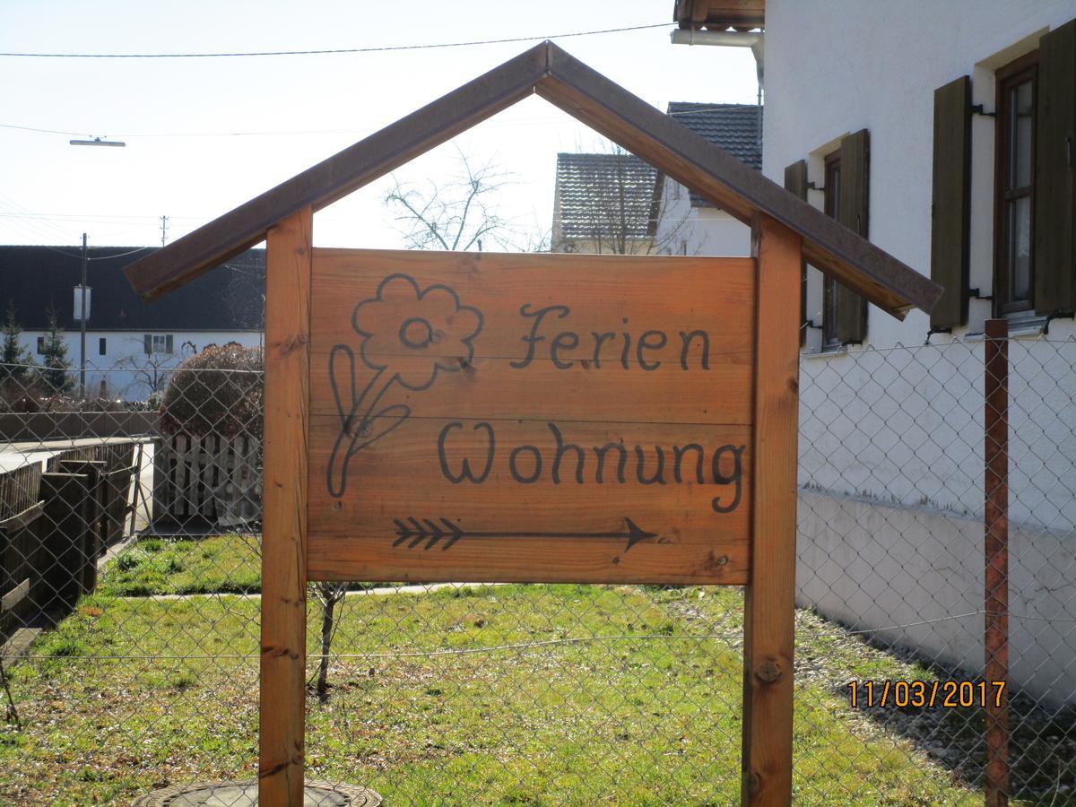 Ferienwohnung Rosa Obergessertshausen Ngoại thất bức ảnh